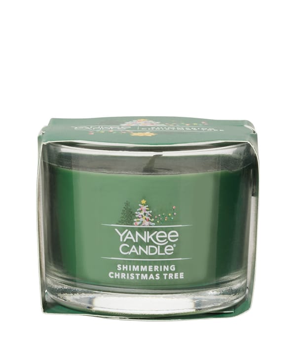 Produktbild 1 von 1, Yankee Candle Shimmering Christmas Tree Duftkerze