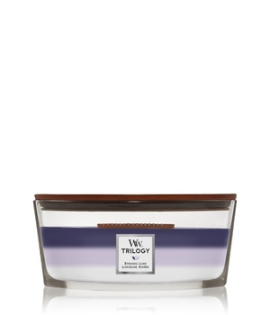 Woodwick Trilogy Evening Luxe świeczka zapachowa z drewnianym knotem (hearthwick) 453.6 g można nabyć na stronie Flaconi.pl