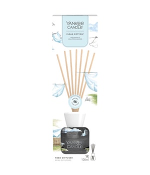 Yankee Candle Clean Cotton Reed Diffuser Bougie parfumée 310 g