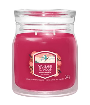Yankee Candle Santa On Skis Signature Jar Świeca zapachowa 368 g można nabyć na stronie Flaconi.pl