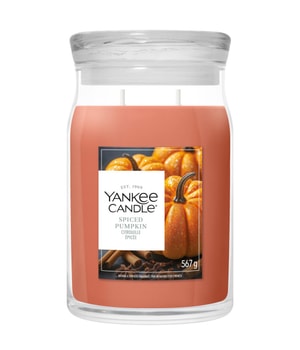 Yankee Candle Signature Grosses Glas Spiced Pumpkin Świeca zapachowa 567 g