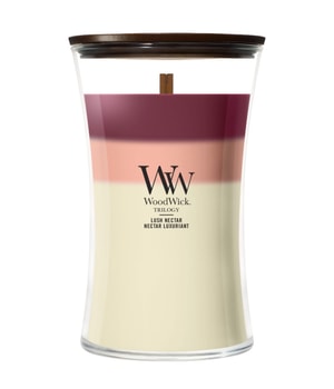 Woodwick Trilogy Lush Nectar świeczka zapachowa z drewnianym knotem 610 g można nabyć na stronie Flaconi.pl