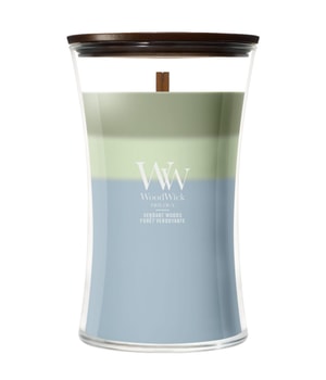 Woodwick Trilogy Verdant Woods świeczka zapachowa z drewnianym knotem 610 g można nabyć na stronie Flaconi.pl