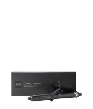 ghd Chronos curve grand tong professionel krøllejern i sort til voluminøse krøller, ideel til mellemlangt og langt hår. Krøllejern
