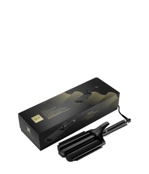 ghd triple barrel waver long-lasting loose beach waves -black Locktång