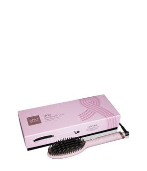 ghd glide Limited Edition Hot Brush in Pink-Sorbet mit Hitzeschutz-Etui (wie neu) wie neu