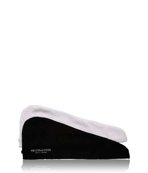 Produktbillede 1 af 4, REVOLUTION HAIRCARE 2PK Microfibre Hair Wrap Håndklæde
