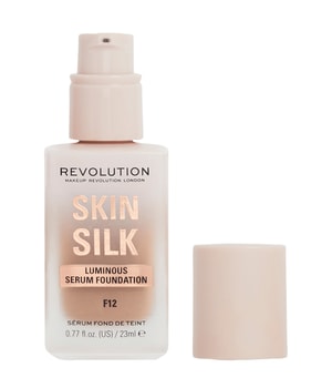 Makeup Revolution Skin Silk Serum Foundation lekki podkład z rozświetlającym efektem odcień F12 23 ml można nabyć na stronie Flaconi.pl
