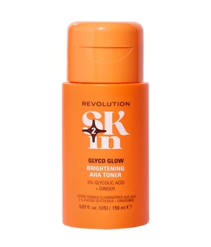Revolution Skin Glyco Glow 5% Glycolic Acid & Ginger Brightening AHA Toner Gesichtswasser