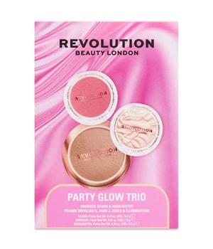 Produktbild 1 von 4, REVOLUTION Party Glow Face Powder Trio Gesicht Make-up Set
