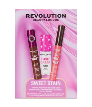 Produktbild 1 von 4, REVOLUTION Sweet Stain Lip Trio Gesicht Make-up Set