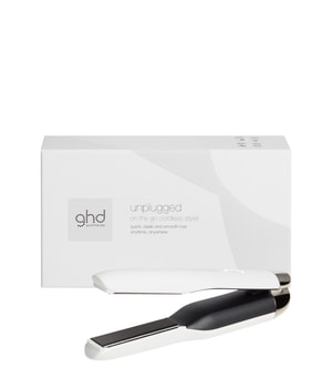 ghd Unplugged styler vit Plattång