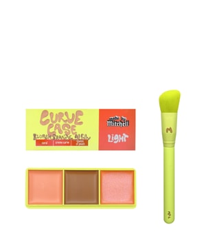 Made By Mitchell Mini Curve Cases Blursh, Bronze, Glow Makeuppalette