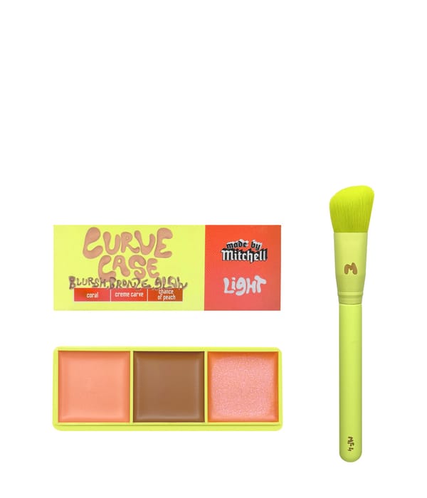 Zdjęcie produktu 1 z 4, Made By Mitchell Mini Curve Cases Paleta do makijażu