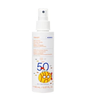 KORRES YOGHURT komfort solskyddsspray för barn för ansikte och kropp SPF50 Solkräm