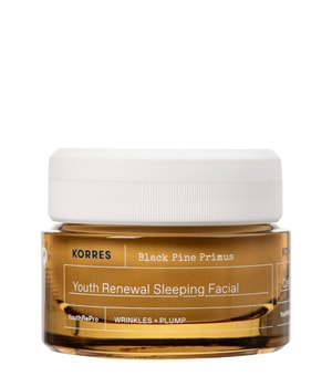 Korres Black Pine Primus Crème de nuit Régénérante anti rides Crème de nuit
