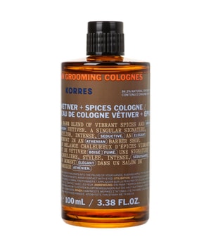 Korres Athenian Grooming Eau de Cologne mit Vetiver + würzigen Noten Eau de Cologne 100 ml