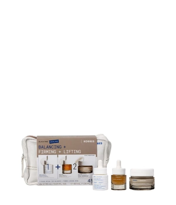 Produktbild 1 von 6, KORRES Black Pine Gesichtspflegeset