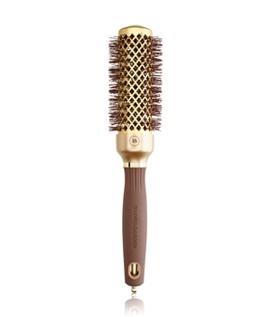 Olivia Garden Expert Blowout Shine 35/50 wavy bristles, or/brun Brosse ronde 1 art.