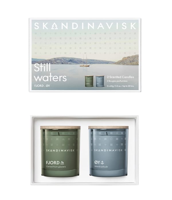 Produktbild 1 von 1, SKANDINAVISK STILL WATERS Kerzenset