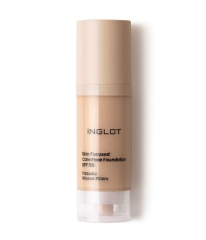 Inglot Skin Focused Care Face Foundation SPF 50 podkład kryjący SPF 50 odcień 305 Peachy Beige 30 ml można nabyć na stronie Flaconi.pl