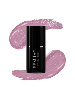 Semilac UV Hybrid Shimmer vernis à ongles gel teinte 319 Shimmer Dust Pink 7 ml