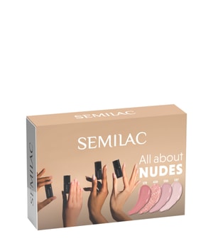 Semilac Colour's Set All About Nudes Nagellack-Set