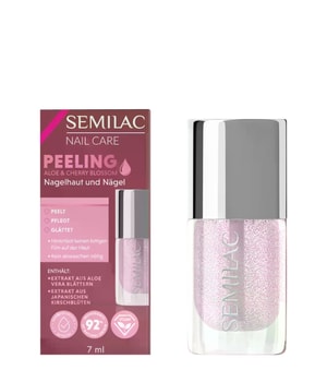 Semilac Cherry & Blossom Nails and Cuticles Scrub Peeling do rąk 7 ml