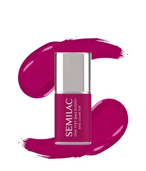 Semilac 3in1 One Step Glossy Lakier do paznokci w żelu 7 ml S595 Bright Purple
