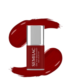 Semilac 3in1 One Step Glossy Gel Nagellak in S575 Dark Red 7 ml