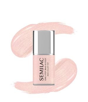 Semilac 3in1 One Step Glossy Lakier do paznokci w żelu 7 ml S258 Naked Glitter Peach
