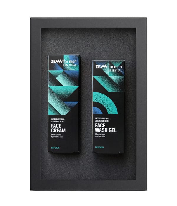 Produktbillede 1 af 1, ZEW for Men Essential Ansigtsplejesæt