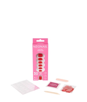NÉONAIL Flex Gel Press Ons Short Square Nagellackset