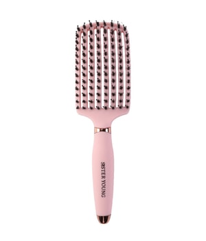 Sister Young OVIA PINK BV - boar bristle No tangle-børste