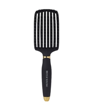 Sister Young OVIA BLACK BV - boar bristle No tangle-børste