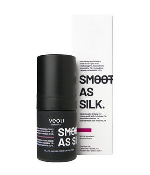 Veoli Botanica SMOOTH AS SILK Repairing and firming eye cream mask Serum contour des yeux