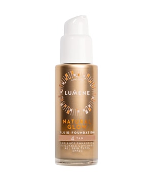 Lumene Natural Glow Fluid Foundation Spf20 Vloeibare foundation in 4 Tan 30 ml