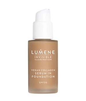 Lumene Invisible Illumination Vegan Collagen Serum in Foundation SPF30 Flüssige Foundation · 30 ml · Hellbraun