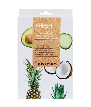 Tonymoly Fresh To Go Sheet Mask Set 5 pcs Gezichtsverzorgingsset 5 st