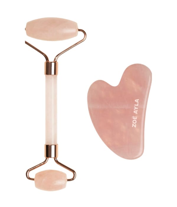 Produktbild 1 von 6, Zoë Ayla Gua Sha Therapy Gesichtspflegeset