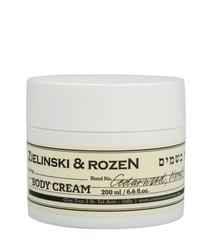 Zielinski & Rozen Cedarwood, Neroli, Amber Body cream