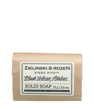 Zielinski & Rozen Black Vetiver, Amber Zeepblok 75 g