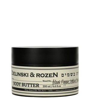 Zielinski & Rozen Black Pepper, Vetiver, Neroli, Amber Body butter