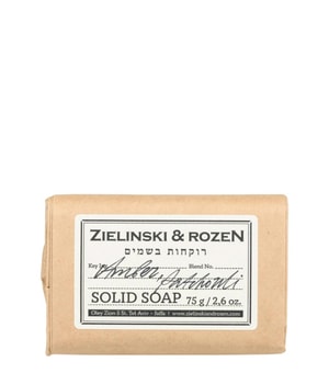 Zielinski & Rozen Leather, Sandalwood, Amber Mydło w kostce 75 g