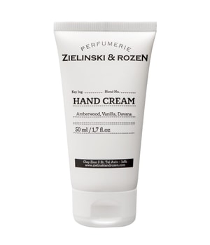 Zielinski & Rozen Amberwood, Vanilla, Davana Crème pour les mains