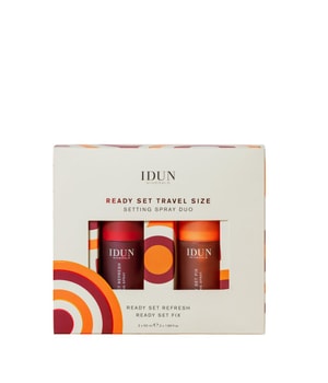 IDUN Minerals Ready Set Travel Size Setting Spray Duo Ansigtsmakeupsæt