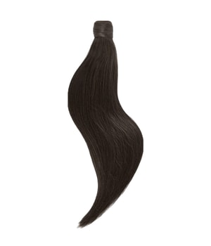 Rapunzel of Sweden Ponytail Straight / Clip-in / Medium Volume 1.2 Black Brown 40 cm Extensions de cheveux 80 g