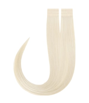 Rapunzel of Sweden Premium Tape Extensions Straight / Classic Tape 4 cm / 8 pieces 10.10 Platinum Blonde 50 cm Extensions de cheveux 20 g