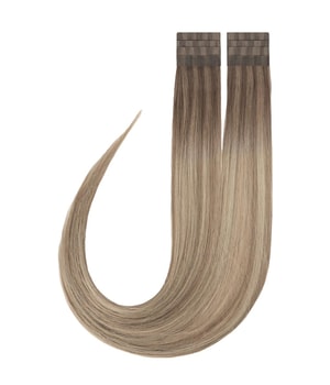 Rapunzel of Sweden Premium Tape Extensions Straight / Classic Tape 4 cm / 8 pieces Brown Ash Blonde Balayage B5.1/7.3 40 cm Löshår