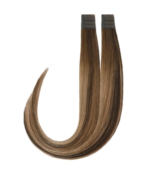 Rapunzel of Sweden Premium Tape Extensions Straight / Classic Tape 4 cm / 8 pieces Hazelnut Caramel Balayage B2.3/5.0 40 cm Löshår